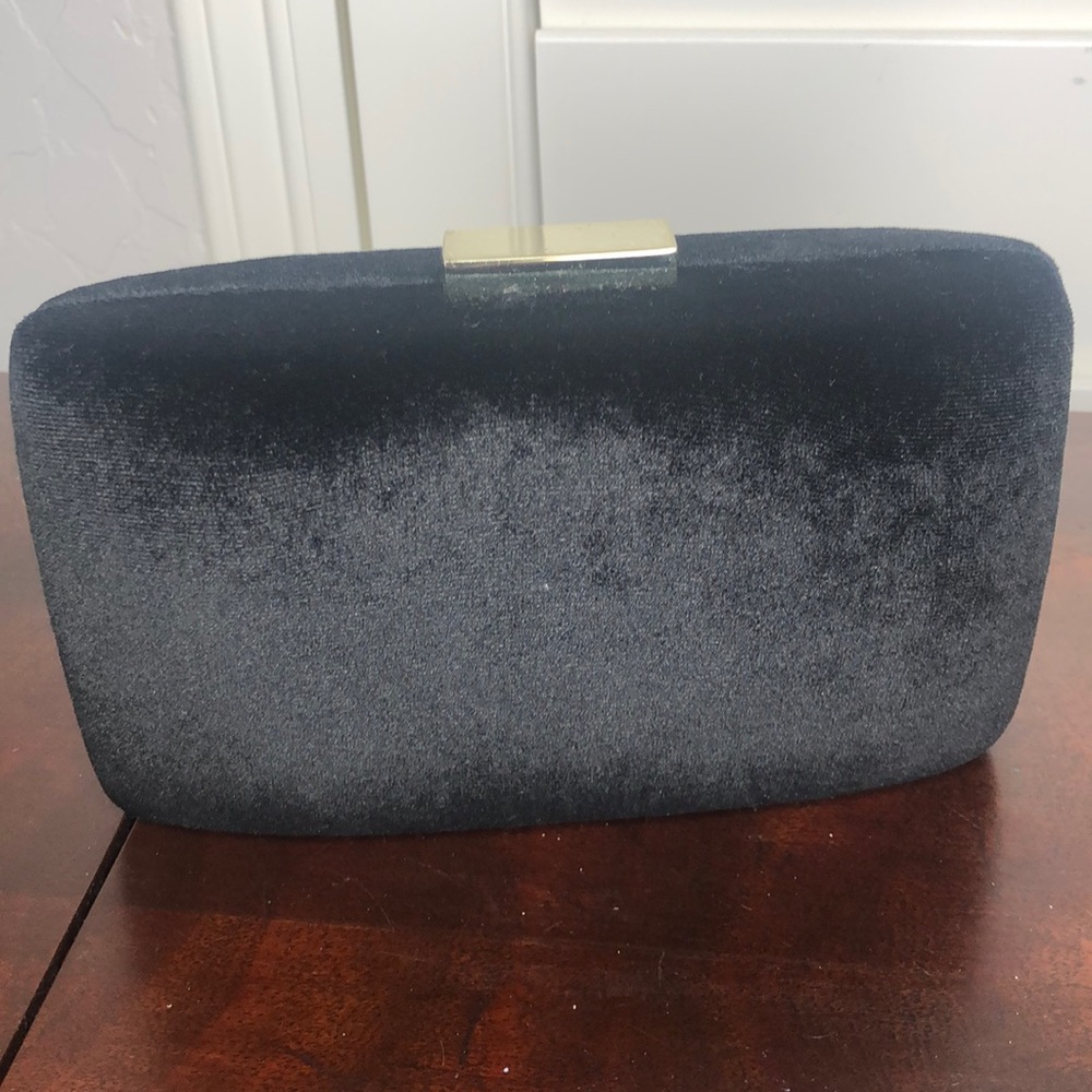 KAYU Andrea Black Velvet Bag